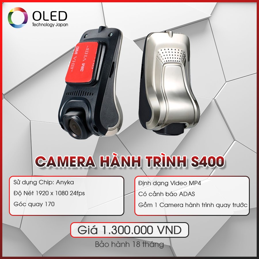 Camera hành trình Oled S400