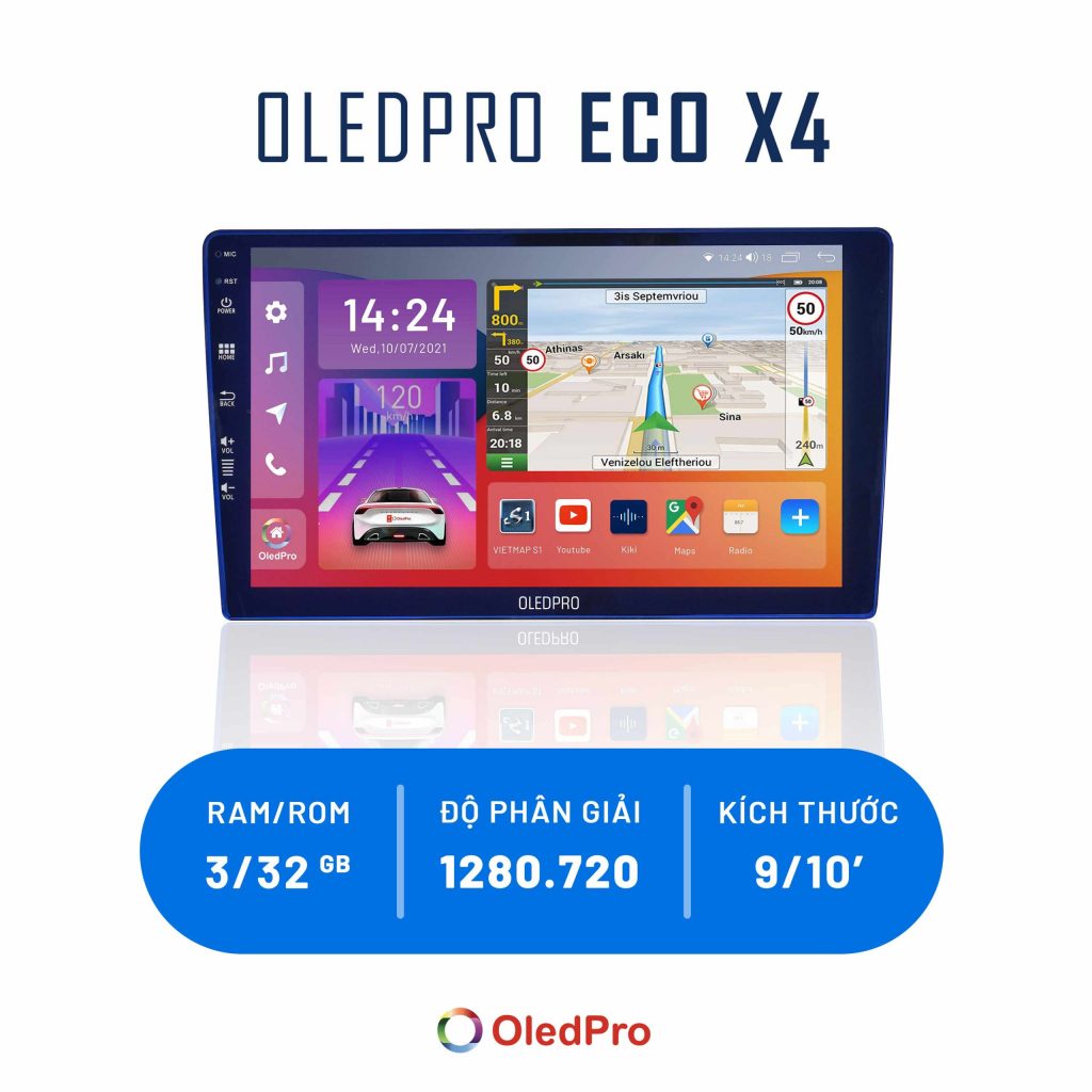 Màn Hình DVD Android OledPro Eco X4