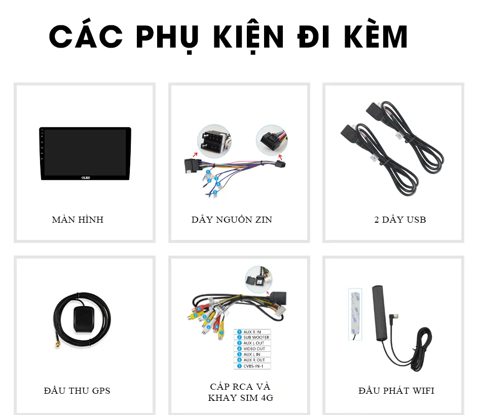 Phụ kiện Màn Hình Android OledPro X5 New