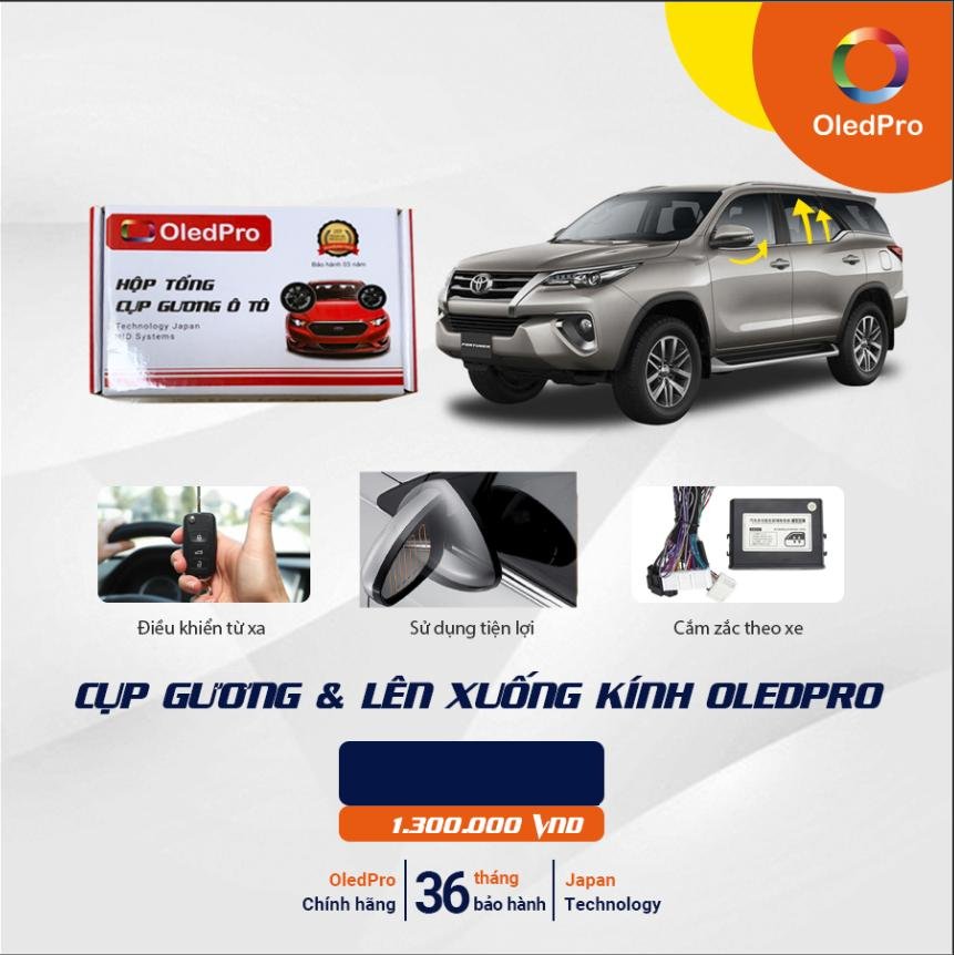 Gập gương lên xuống kính OledPro