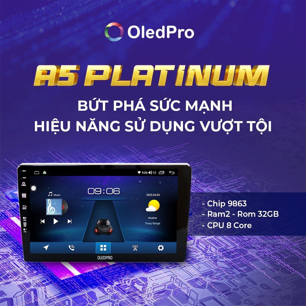 Màn Hình Android OledPro A5 Platinum