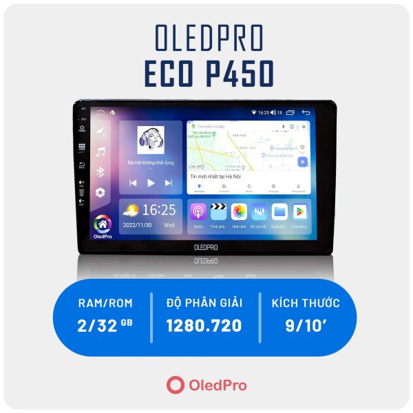 Màn hình ô tô OledPro Eco P450 2