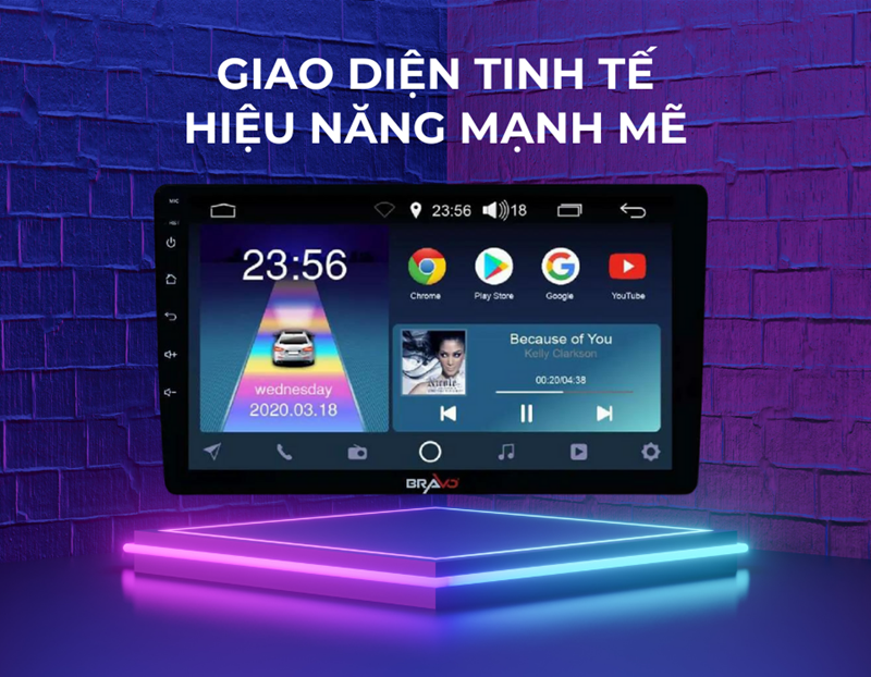 Tính năng giải trí nổi bật của màn hình Android OledPro